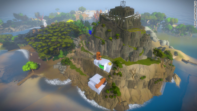 Billed as "an exploration-puzzle game on an uninhabited island," "The Witness" leads players on a maze-like quest where every object is imbued with meaning.