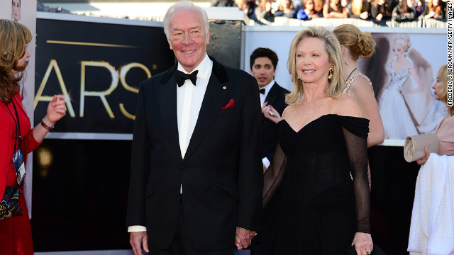 Christopher Plummer and Elaine Taylor