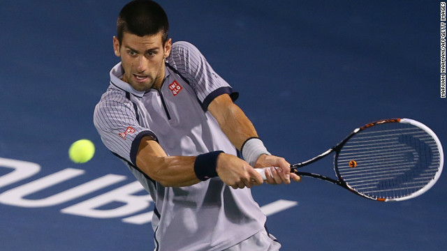 Serbian world No. 1 Novak Djokovic won three consecutive titles in Dubai between 2009 and 2011.