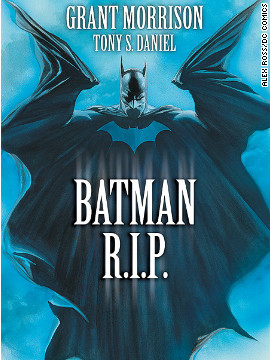 As part of writer Grant Morrison's years-long examination of the Dark Knight, Bruce Wayne went missing for a time in 2008 and was presumed dead. His first Robin, Dick Grayson took on the role until Bruce returned after something of a vision quest through <a href='http://www.cnn.com/2010/SHOWBIZ/books/06/09/go.batman.anniversary/index.html'>time</a>.