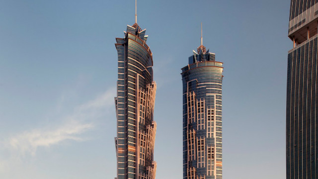 Standing tall at 355 meters (1,164 feet), the JW Marriott Marquis Dubai is now the world's tallest hotel, according to the Guinness Book of World Records.
