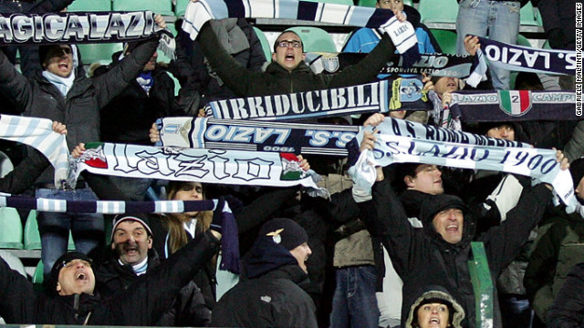 Serie A side Lazio has already been punished four times in the 2012-13 season due to racist offenses by its fans in European matches.