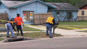 Sinkholes Florida on All Walls Razed At Florida Home Where Sinkhole Devoured Man   Cnn Com
