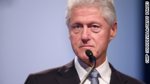 Bill Clinton delivers the closing remarks at the International AIDS Conference on July 27, 2012.