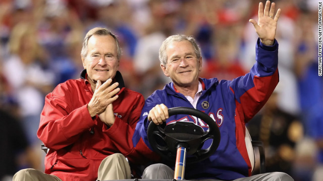 Bush writes book about Bush