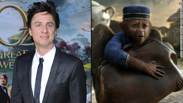 Zach Braff on playing a monkey in 'Oz'