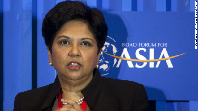 Indra Nooyi made $14.1 million as chairman and CEO of PepsiCo in 2011. To see more of the highest paid women in business check out CNNMoney's list. 