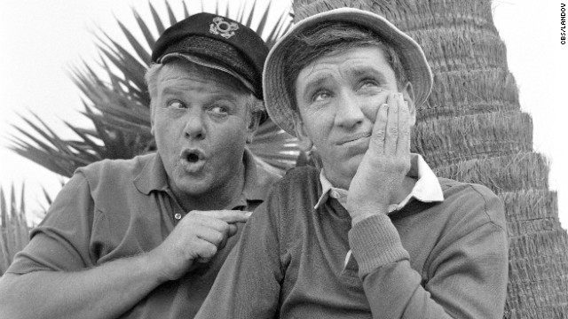 Gilligan (Bob Denver) was always there for his captain, the Skipper (Alan Hale Jr.), on "Gilligan's Island." Despite occasionally conking his "Little Buddy" on the head, the Skipper remained friends with Gilligan to the end. 