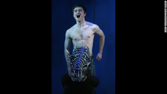 Daniel Radcliffe distanced himself from "Harry Potter" when he starred as Alan Strang in the 2007 revival of "Equus." Radcliffe, who appeared in a nude scene onstage, received positive reviews for his grown-up performance.