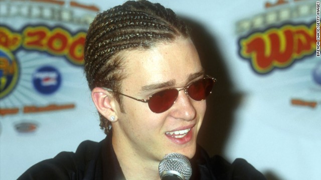 Timberlake attends the Wango Tango Concert in May 2000 in Los Angeles.