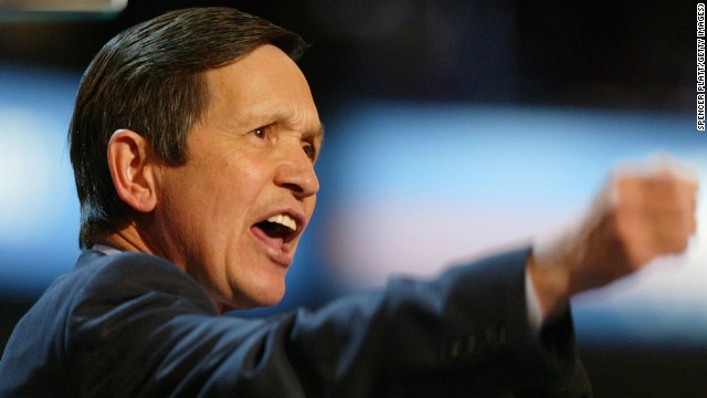 Former Rep. Dennis Kucinich, D-Ohio, has had many ups and downs in his political career, first becoming mayor of Cleveland, at the age of 31, and then losing a bid for reelection. Kucinich was later elected to the Senate and then the U.S. House but lost when he ran for president in 2004 and again in 2008. 