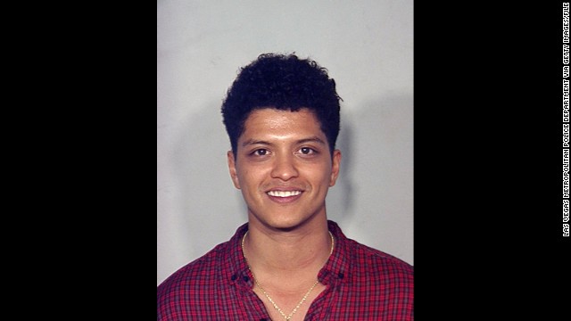 Singer Bruno Mars was arrested on September 19, 2010 in Las Vegas, Nevada, on a drug charge. He later accepted a "deferred adjudication" deal in 2011.