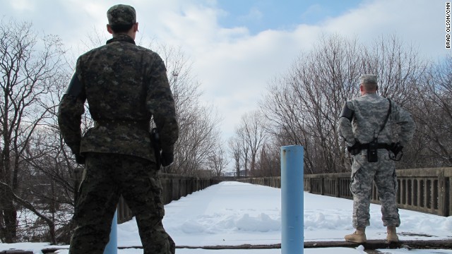 The Bridge of No Return is where prisoner exchanges were held at the end of the Korean War. We were warned again not to stray into restricted areas or make any sudden gestures. Pointing is considered a hostile act here.