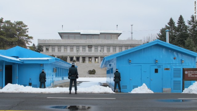 When the two Koreas meet for talks, they do so in the Joint Security Area (JSA) in Panmunjun, an abandoned village that straddles the DMZ.