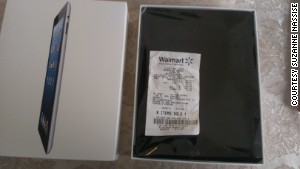 Susan Nassise paid $499 for an iPad at a Walmart in Brockton, Massachusetts, only to open the box and find a plastic fake.