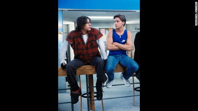 Along with Lowe, Judd Nelson, left, and Emilio Estevez were two members of Hollywood's "Brat Pack," and each retained '80s teen dream status for different reasons. Estevez was the handsome "unofficial president" of the group, as <a href='http://nymag.com/movies/features/49902/index1.html' >New York magazine</a> deemed him in '85. Nelson, meanwhile, was perceived to be the wayward but lovable bad boy -- along the lines of his character in that year's "The Breakfast Club," which he starred in with Estevez.