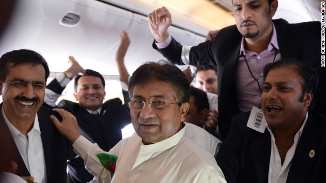 Expresidente de Pakistán regresa al país a pesar de las amenazas de muerte