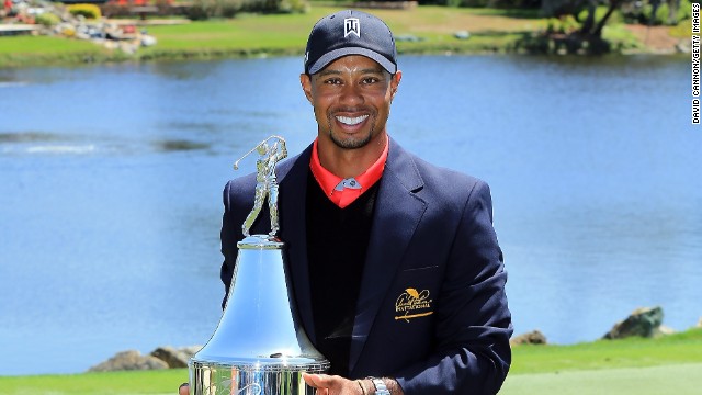 Tiger Woods secured five victories on the PGA Tour last year to win back the top ranking in the world heading into 2014.