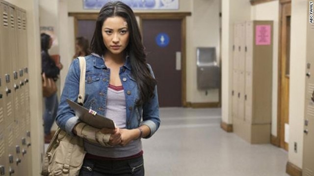 A major storyline in "Pretty Little Liars" has been the discovery by Emily (Shay Mitchell) of her sexuality and her <a href='http://marquee.blogs.cnn.com/2011/01/04/moments-later-on-pretty-little-liars/'>coming out to her family</a>. 