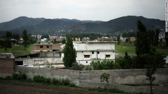 A general view of the compound in Abbottabad, Pakistan, is seen on May 5, 2011.