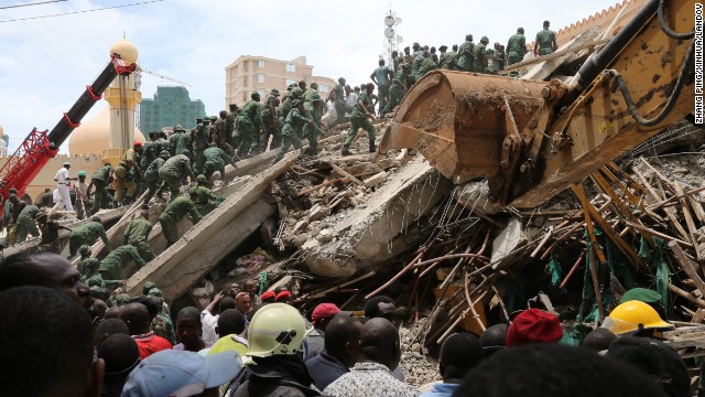 Rescue Efforts In Tanzania Building Collapse - CNN.com