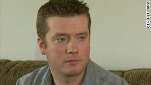 Adam Shaw and his dog helped rescue two young girls who fell through the ice on a river in Edmonton, Alberta. 