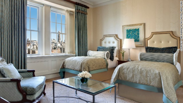 Check in to a stylish city-view or Central Park-view room.