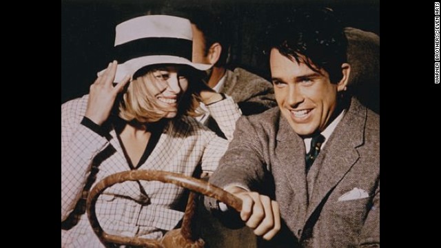 "Years from now it is quite possible that 'Bonnie and Clyde' will be seen as the definitive film of the 1960s, showing with sadness, humor and unforgiving detail what one society had come to," wrote Ebert. Faye Dunaway and Warren Beatty starred in the title roles.