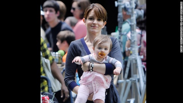 Tina Fey gave birth to her second daughter, Penelope, in 2011 when she was 41. Her daughter Alice was born in 2005. 