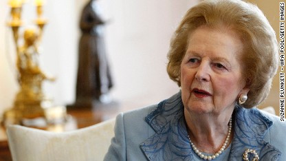 Margaret Thatcher dead at 87