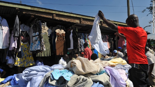 Several African countries, including South Africa and Nigeria, have banned imports of previously owned garments to protect national industries. 
