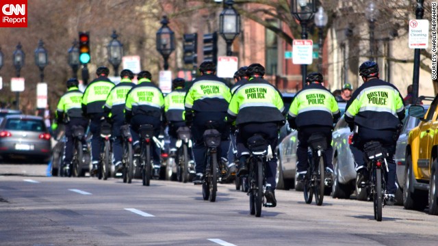 Abrahams says he was impressed with how quickly the Boston fire and police departments responded. He says the mood Tuesday in Boston is "very somber."