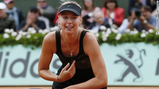 Maria Sharapova won the French Open last year to become the 10th woman to claim all four grand slams. But she plans on playing for several years before pursuing her business interests. 