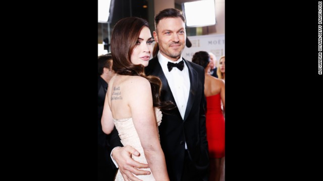 Megan Fox and Brian Austin Green will celebrate three years of marriage in June, but it's taken them a few tries to get there. The couple, who welcomed son <a href='http://marquee.blogs.cnn.com/2012/10/17/megan-fox-brian-austin-green-welcome-baby-boy/?iref=allsearch' target='_blank'>Noah last September</a>, were engaged the first time around in 2007, but <a href='http://www.people.com/people/article/0,,20261194,00.html' target='_blank'>called it off two years later</a>. By June 2010, though, <a href='http://www.cnn.com/2010/SHOWBIZ/celebrity.news.gossip/06/16/megan.fox.engaged/index.html?iref=allsearch' target='_blank'>the pair were engaged again</a> -- and just a few weeks away <a href='http://www.usmagazine.com/celebrity-body/news/fox-green-wed-2010286' >from tying the knot.</a>