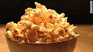 Rosemary popcorn from Hatfield\'s in Los Angeles