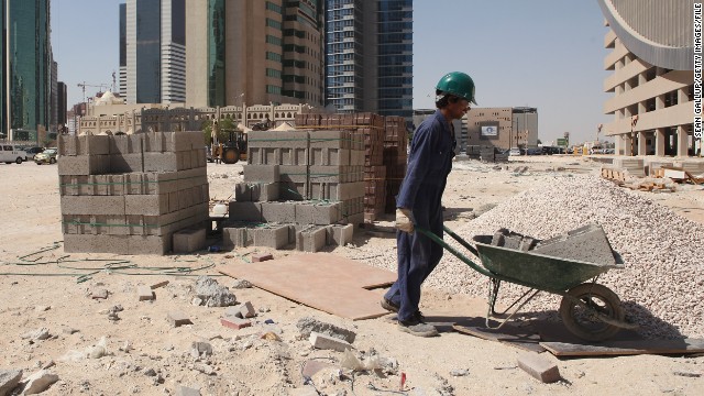 This has been been highlighted by the International Trade Union Confederation, which has criticized Qatar's system of sponsorship which ties workers to employers and has been abused in the past. The ITUC also point to the high number of worker deaths and the conditions that many find themselves in. Temperatures on building sites in the summer months can hit 50 degree Celcius.