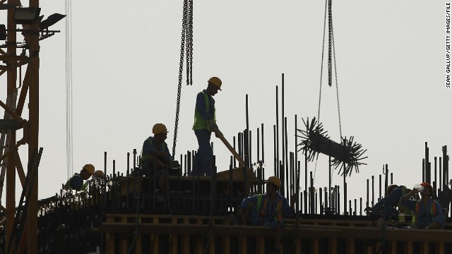 In particular the plight of the country's migrant workers, who make up 90 per cent of Qatar's population, has been highlighted by the International Trade Union Confederation. The ITUC has called for FIFA to strip Qatar of the 2022 World Cup unless it significantly improves its record on worker rights. 
