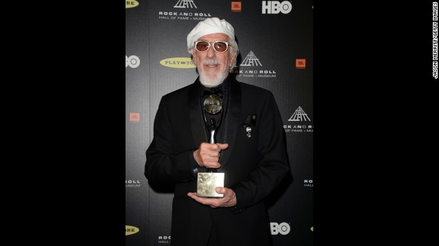 Lou Adler is honored with the Ahmet Ertegun Award for lifetime achievement.