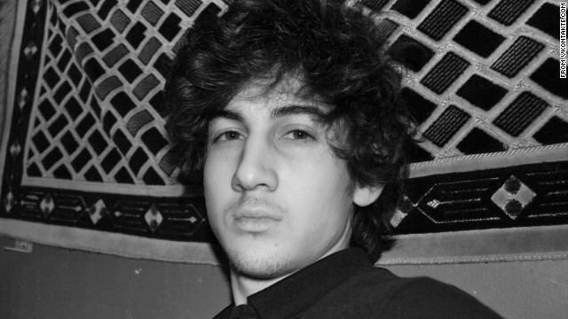 A picture of Tsarnaev seen on his apparent profile on VKontakte, a Russian social network similar to Facebook.