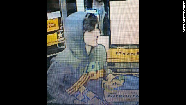 Tsarnaev was caught on a convenience store surveillance camera video that was released by Boston Police Department on April 19.