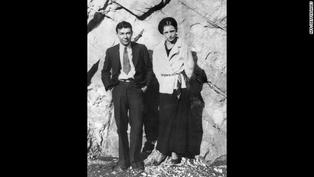 Lovebird bandits Bonnie Parker and Clyde Barrow are believed to have committed 13 murders and several robberies and burglaries during the Great Depression before they were ambushed and killed by police in 1934.