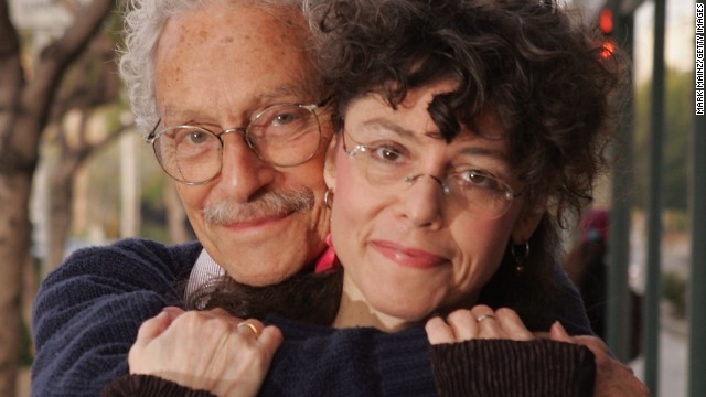 Actor Allan Arbus poses for a portrait with his daughter photographer Amy Arbus in 2007. Allan Arbus, who played psychiatrist Maj. Sidney Freedman in the M*A*S*H television series, died at age 95, his daughter's representative said April 23.