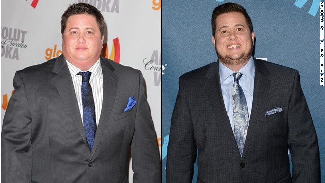 Chaz Bono told People that he's lost 60 pounds since appearing on season 13 of "Dancing With the Stars." "Diets don't work," he told the magazine. "You just have to change what you eat, and I have." Bono is pictured arriving at the GLAAD Media Awards in April 2010, left, and April 2013.