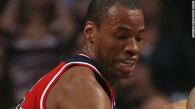 Jason Collins of the Washington Wizards became the first active NBA player to announce that he is gay on April 29, 2013. The 34-year-old was made a free agent in July but said he wanted to continue playing.