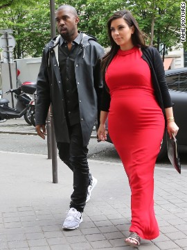 One of entertainment's <a href='http://news.blogs.cnn.com/2012/12/31/twitterverse-explodes-kim-kardashian-is-pregnant/?iref=allsearch' target='_blank'>most talked-about couples</a> is preparing for parenthood. Kanye announced that <a href='http://marquee.blogs.cnn.com/2012/12/31/lets-start-the-kardashian-west-baby-name-game/?iref=allsearch' target='_blank'>Kim Kardashian is pregnant</a> in late December, and Kim later revealed that their son or daughter <a href='http://www.usatoday.com/story/life/people/2013/01/15/kim-kourtney-kardashian-talk-breastfeeding-due-date/1835475/' >is due to arrive in July.</a> 