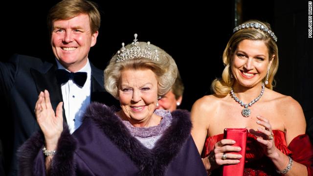 Prince Willem-Alexander of the Netherlands, left, became King Willem-Alexander on April 30 after Princess Beatrix, center, abdicated the throne. Click through to see other European royal heirs.