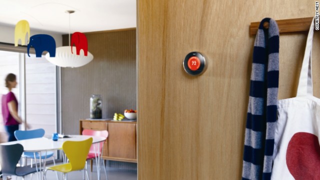 Saving pennies on your heating and air-conditioning bills has never been so high-tech. The <a href='http://nest.com/' target='_blank'>Nest thermostat </a>learns your usage patterns and automates setting the temperature of your home to save money and energy. Compatible with almost all heating and cooling systems, Nest means never again being asked if you were born in a barn. <strong>Price: $249</strong>