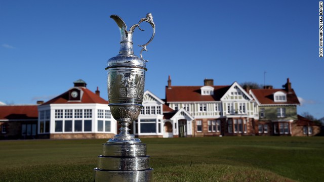 The "battle of testosterone" at Muirfield will decide who takes home the British Open's Claret Jug trophy but women are not allowed to join the clubhouse as members.