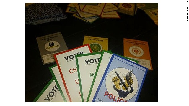 Players of Politiko are asked to out-scheme their opponents in a game that mirrors Malaysian politics