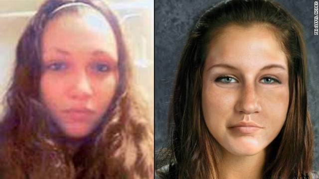 A photo of Ashley Summers, who was last seen in the Cleveland area on July 9, 2007, beside an age-progressed rendering of her.